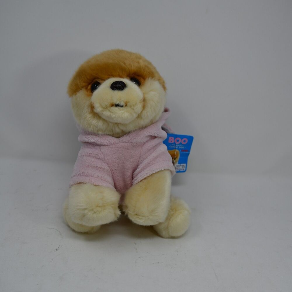 GUND Boo The World’s Cutest Dog Unicorn Plush Pink Hoodie NWT